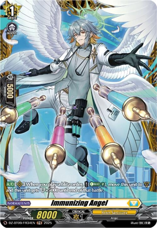 Image for Immunizing Angel (FR) (DZ-BT09/FR34EN) (DZ-BT09: Super Brave Detonation) - Cardfight Vanguard