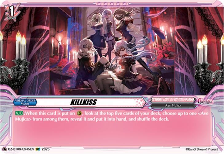 Image for KiLLKiSS (EXC) (DZ-BT09/EX45EN) (DZ-BT09: Super Brave Detonation) - Cardfight Vanguard