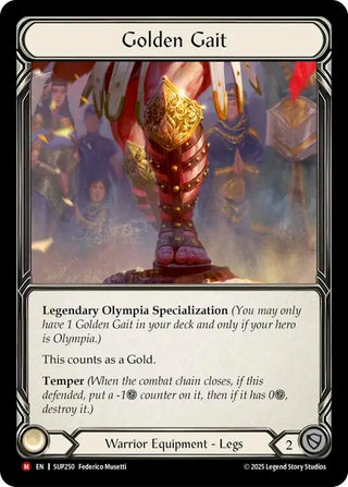 Image for Golden Gait (SUP250) (Super Slam) - Flesh and Blood TCG