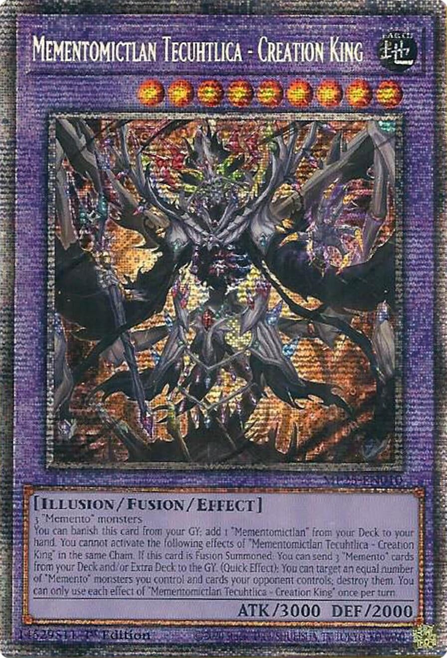 Mementomictlan Tecuhtlica - Creation King (MP25-EN010) (2025 Mega-Pack)