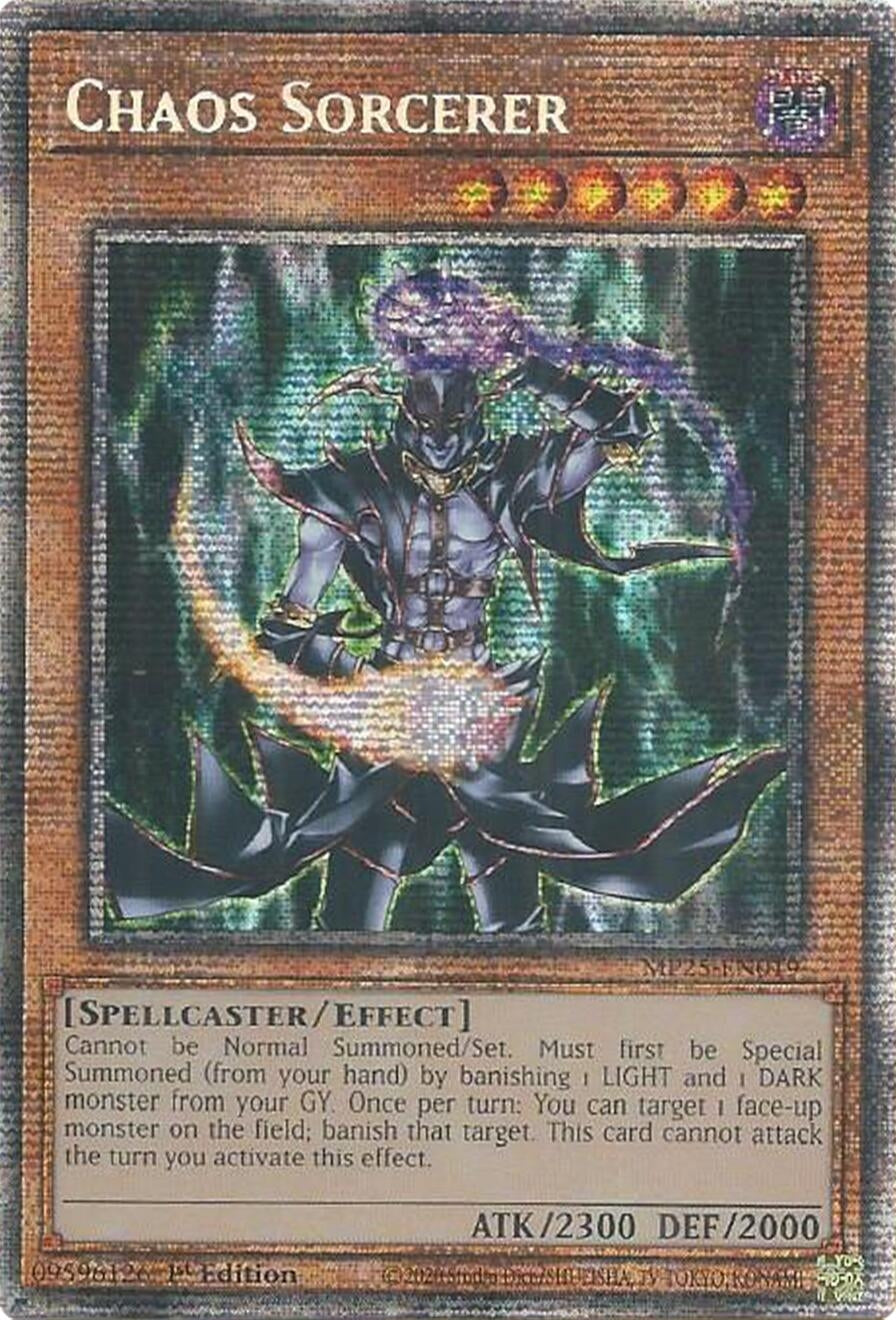 Image for Chaos Sorcerer (MP25-EN019) (2025 Mega-Pack) - YuGiOh
