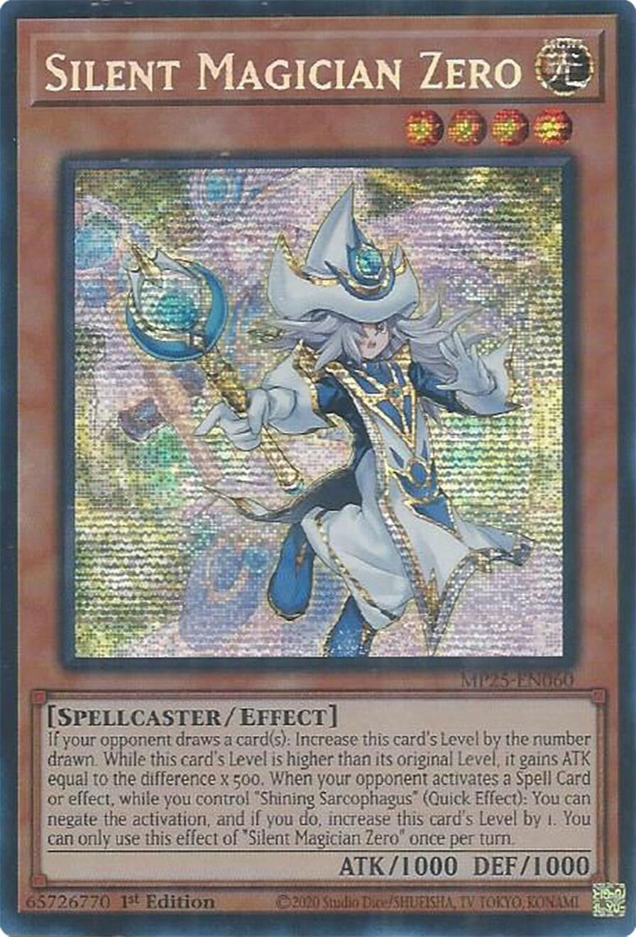 Silent Magician Zero (MP25-EN060) (2025 Mega-Pack)