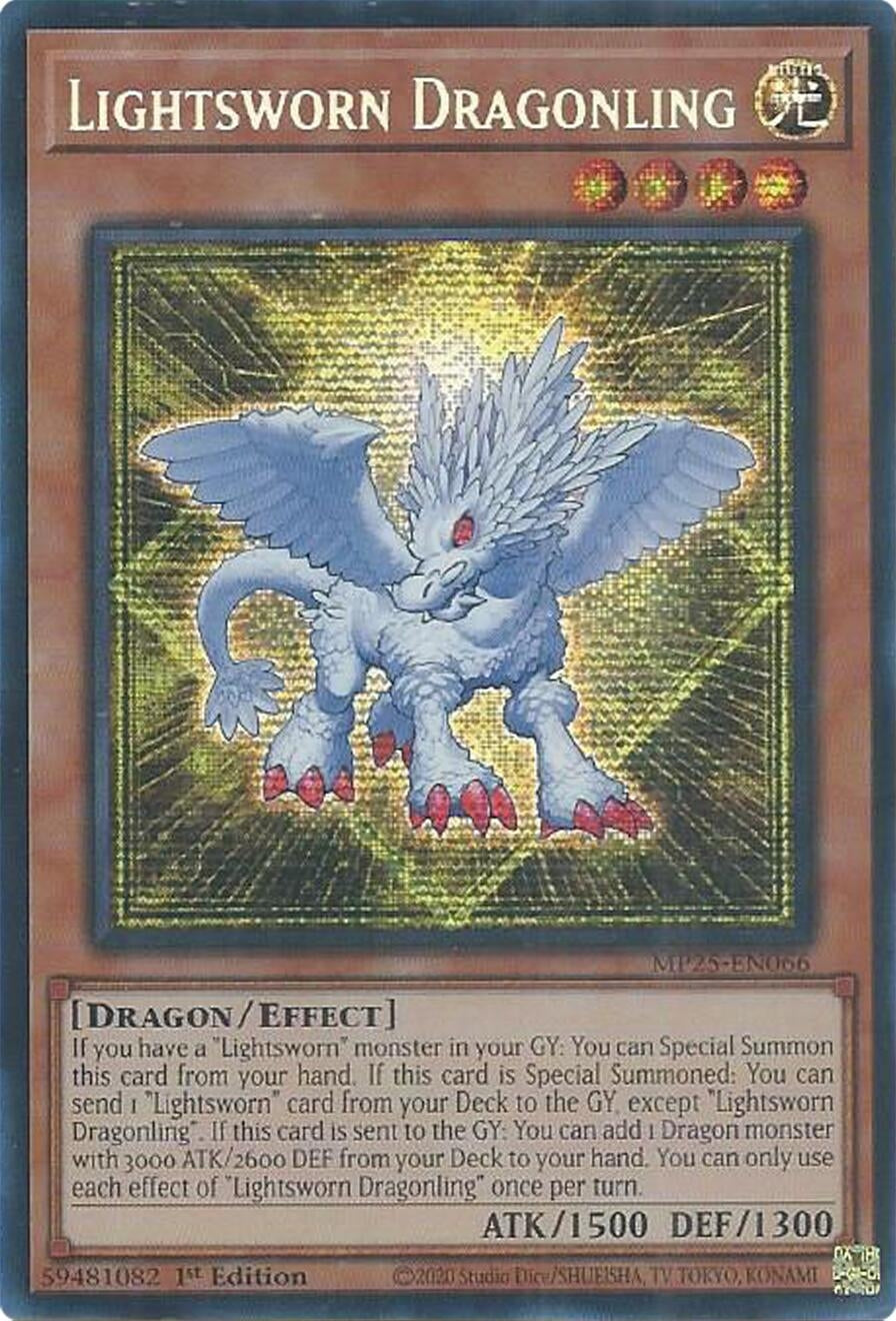 Image for Lightsworn Dragonling (MP25-EN066) (2025 Mega-Pack) - YuGiOh