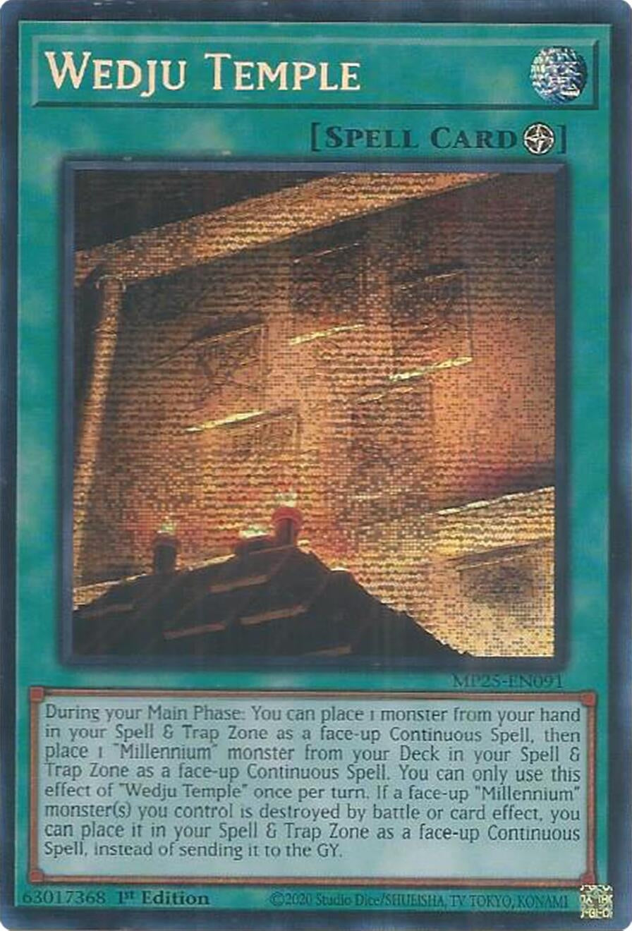 Wedju Temple (MP25-EN091) (2025 Mega-Pack)