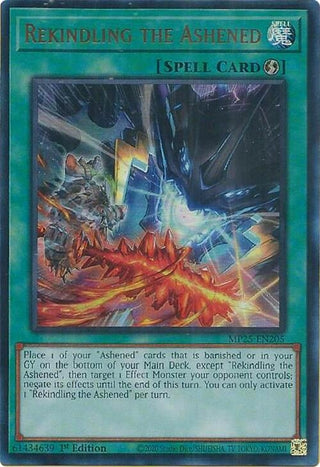 Image for Rekindling the Ashened (MP25-EN205) (2025 Mega-Pack) - YuGiOh