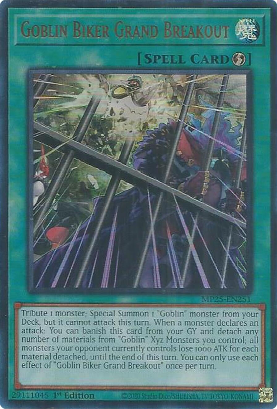 Goblin Biker Grand Breakout (MP25-EN251) (2025 Mega-Pack)