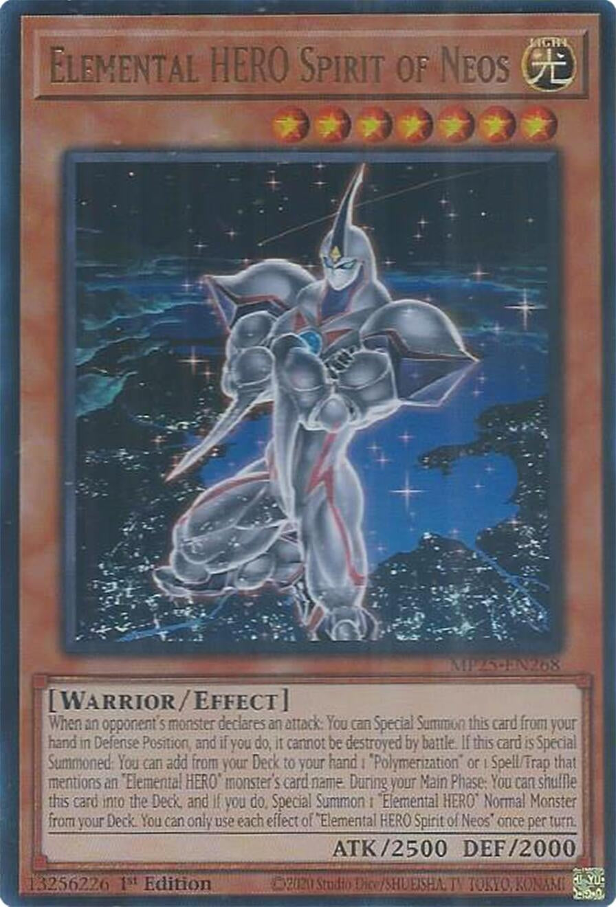 Elemental HERO Spirit of Neos (MP25-EN268) (2025 Mega-Pack)