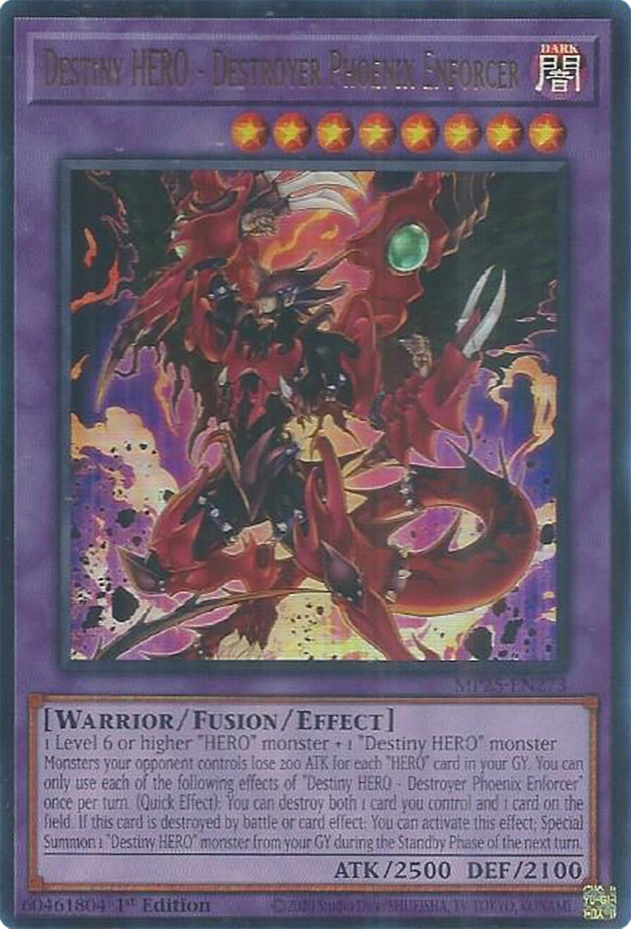 Destiny HERO - Destroyer Phoenix Enforcer (MP25-EN273) (2025 Mega-Pack)