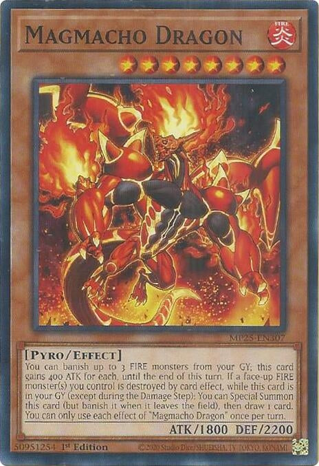 Magmacho Dragon (MP25-EN307) (2025 Mega-Pack)