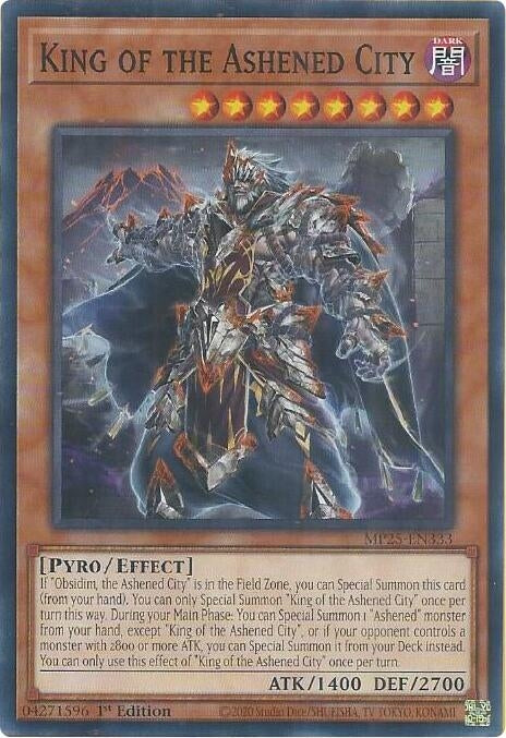 King of the Ashened City (MP25-EN333) (2025 Mega-Pack)