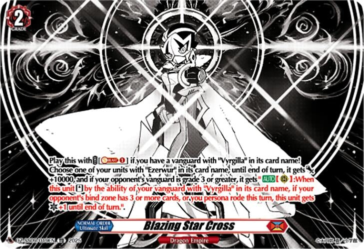 Image for Blazing Star Cross (DZ-SS09/019EN) (DZ-SS09: Zero Tendo Start Deck) - Cardfight Vanguard