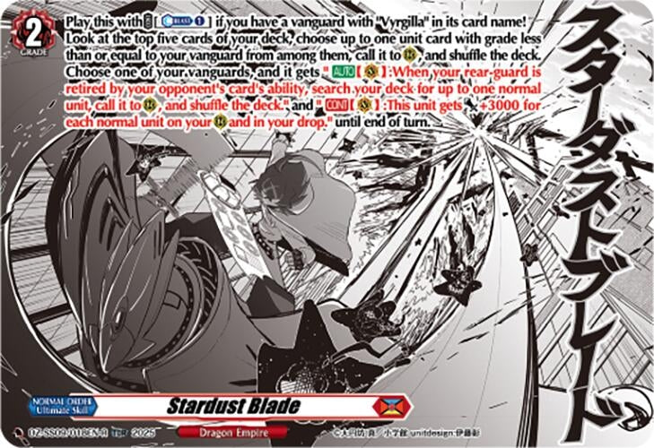 Image for Stardust Blade (TDR) (DZ-SS09/018EN-R) (DZ-SS09: Zero Tendo Start Deck) - Cardfight Vanguard