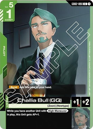 Image for Challia Bull (GQ) (GD02-090) (Dual Impact) - Gundam Card Game