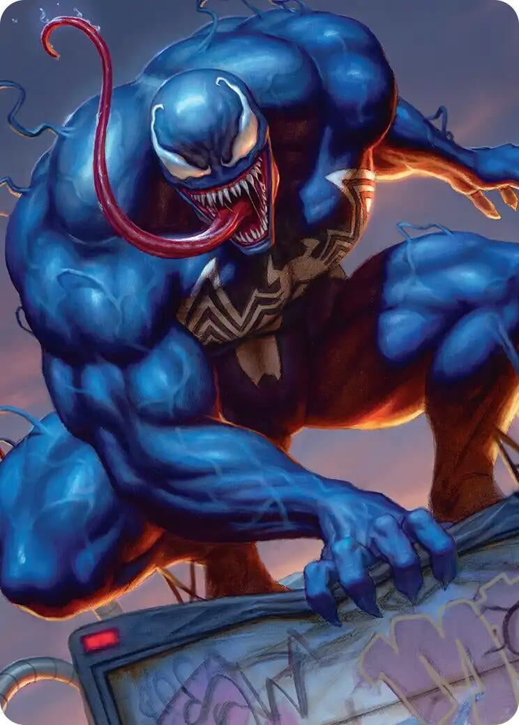 Venom, Deadly Devourer Art Card (Art Series: Marvel's Spider-Man)