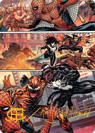 Maximum Carnage Art Card (Gold-Stamped Signature) (46) (Art Series: Marvel's Spider-Man)