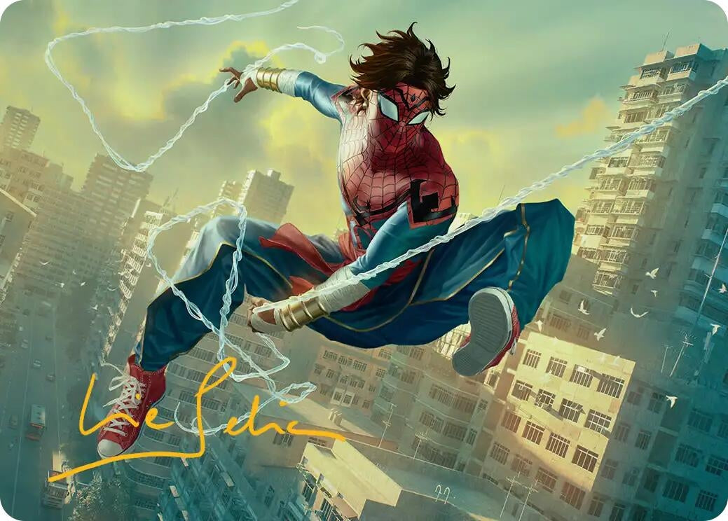Spider-Man India Art Card (Gold-Stamped Signature) (31) (Art Series: Marvel's Spider-Man)