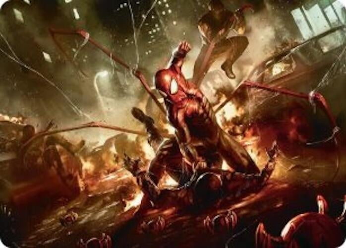 Superior Spider-Man Art Card (32) (Art Series: Marvel's Spider-Man)