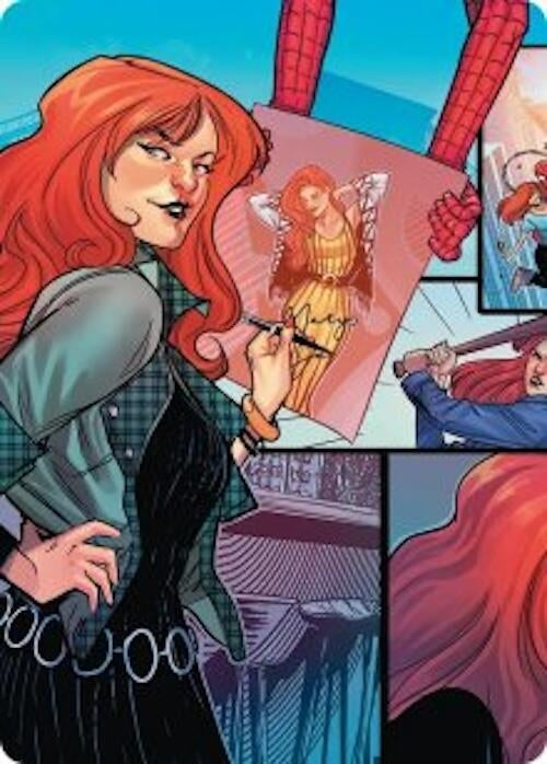 Mary Jane Watson Art Card (50) (Art Series: Marvel's Spider-Man)