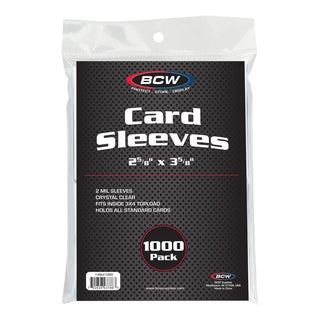Image for Standard Card Sleeves - Clear (1000-Pack) - Card Sleeves