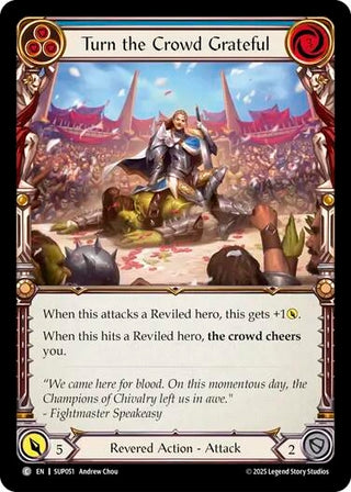 Turn the Crowd Grateful (Blue) (SUP051) (Super Slam)
