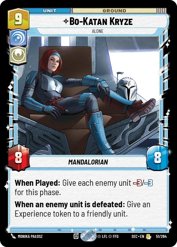 Image for Bo-Katan Kryze - Alone (51/264) (Secrets of Power) - Star Wars: Unlimited