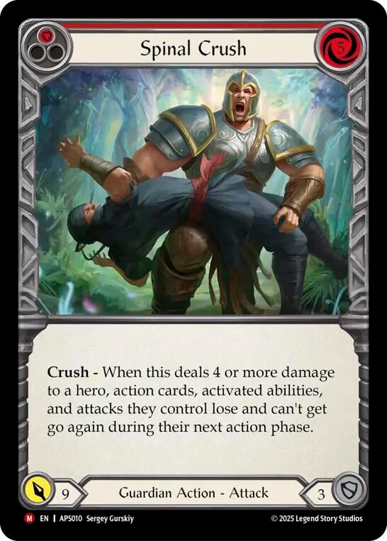 Image for Spinal Crush (APS010) - Flesh and Blood TCG