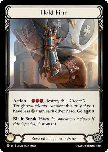 Image for Hold Firm (SUP018) - Flesh and Blood TCG