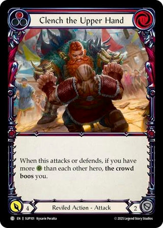 Clench the Upper Hand (Red) (SUP101) (Super Slam)