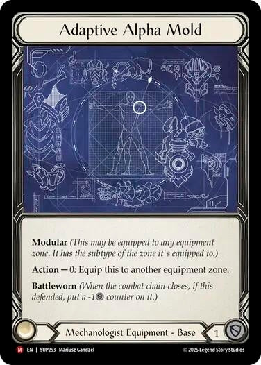 Image for Adaptive Alpha Mold (SUP253) - Flesh and Blood TCG