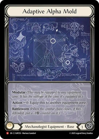 Image for Adaptive Alpha Mold (Extended Art) (SUP253) - Flesh and Blood TCG