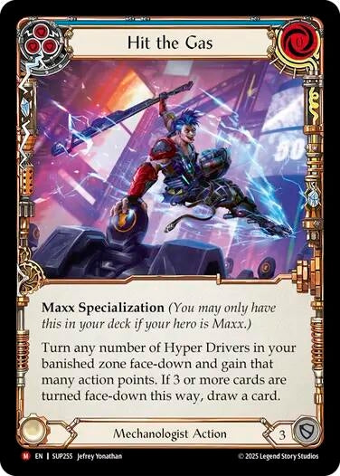 Image for Hit the Gas (SUP255) - Flesh and Blood TCG