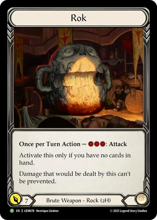 Image for Rok (GEM078) - Flesh and Blood TCG