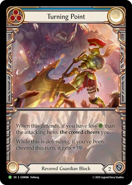 Image for Turning Point (GEM086) - Flesh and Blood TCG
