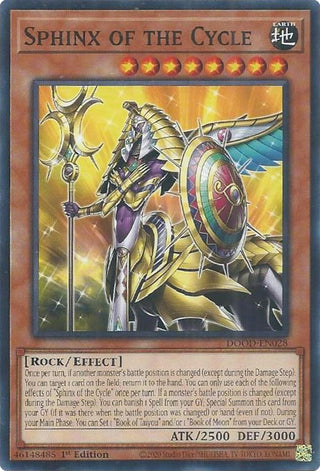 Sphinx of the Cycle (DOOD-EN028) (Doom of Dimensions)
