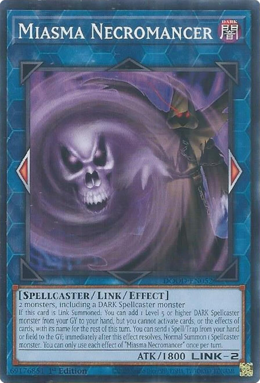 Miasma Necromancer (DOOD-EN052) (Doom of Dimensions)