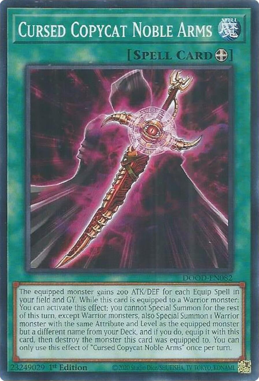 Cursed Copycat Noble Arms (DOOD-EN082) (Doom of Dimensions)