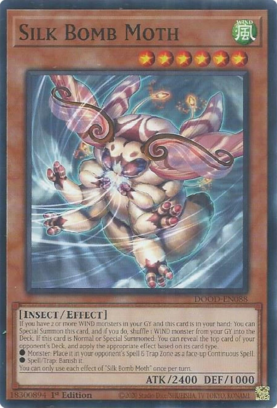 Silk Bomb Moth (DOOD-EN088) (Doom of Dimensions)