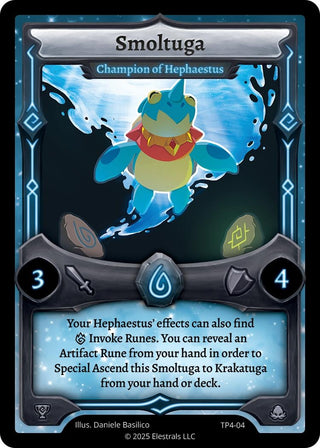Image for Smoltuga - Champion of Hephaestus (TP4-04) (Organized Play Series 4) - Elestrals