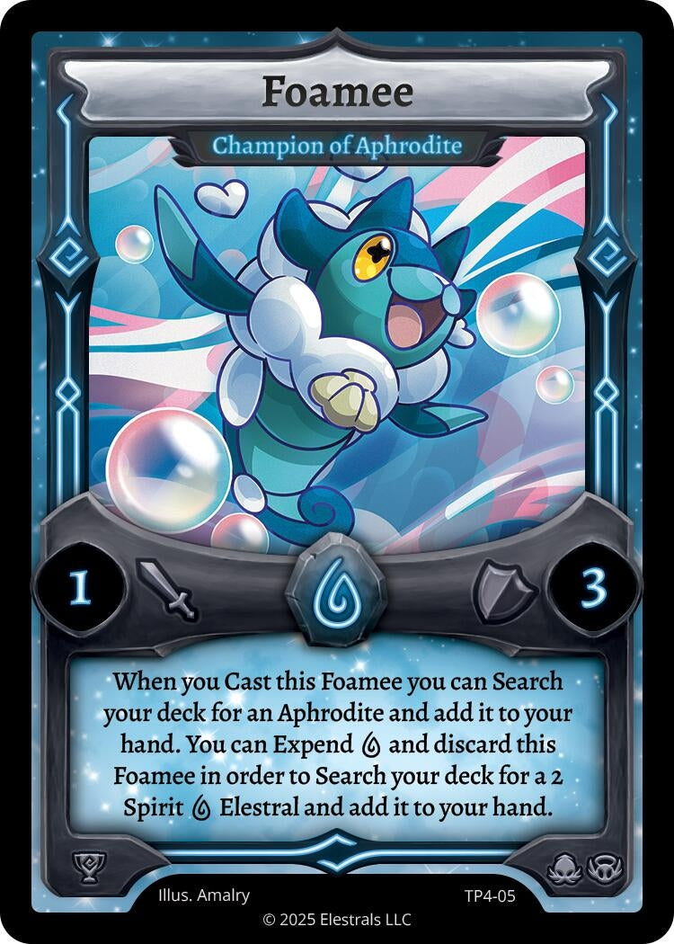 Image for Foamee - Champion of Aphrodite (TP4-05) (Organized Play Series 4) - Elestrals
