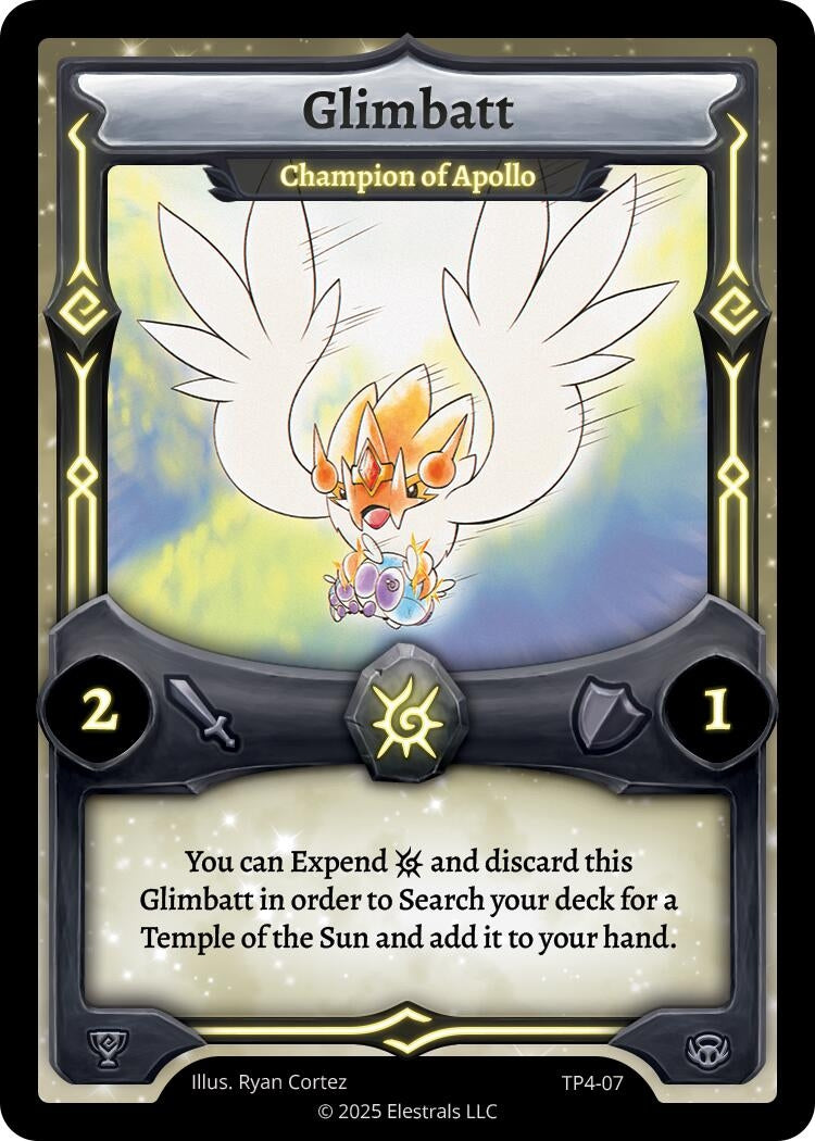 Image for Glimbatt - Champion of Apollo (TP4-07) (Organized Play Series 4) - Elestrals