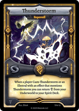 Image for Thunderstorm - Supercell (TP4-10) (Organized Play Series 4) - Elestrals