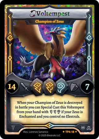 Image for Voltempest - Champion of Zeus (TP4-18) (Organized Play Series 4) - Elestrals