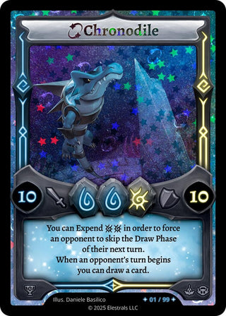 Image for Chronodile (Serialized) (x/99) (Organized Play Series 4) - Elestrals