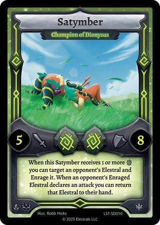 Image for Satymber - Champion of Dionysus (LST-SD010) (Divine Champions: Lifestream Starter Decks) - Elestrals