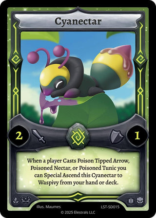 Image for Cyanectar (LST-SD015) (Divine Champions: Lifestream Starter Decks) - Elestrals