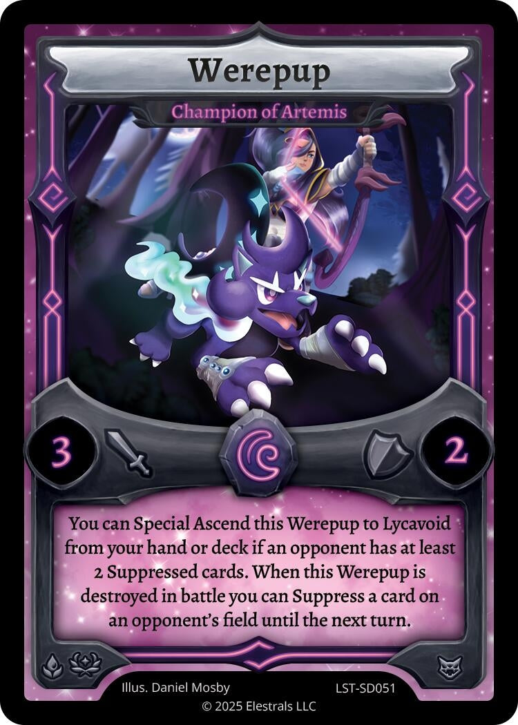 Image for Werepup - Champion of Artemis (LST-SD051) (Divine Champions: Lifestream Starter Decks) - Elestrals