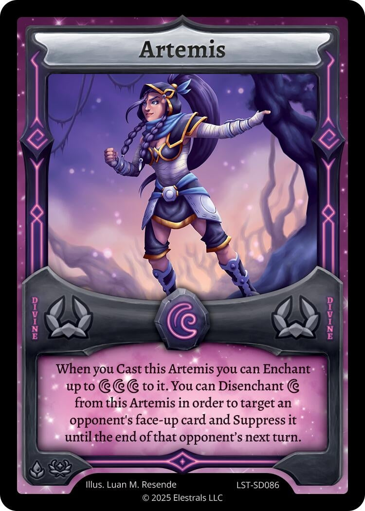 Image for Artemis (LST-SD086) (Divine Champions: Lifestream Starter Decks) - Elestrals
