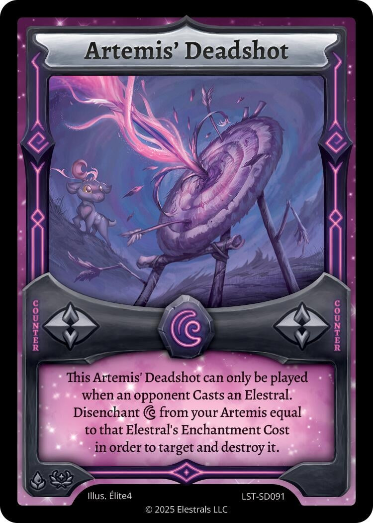 Image for Artemis' Deadshot (LST-SD091) (Divine Champions: Lifestream Starter Decks) - Elestrals