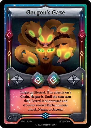 Image for Gorgon's Gaze (LST-SD099) (Divine Champions: Lifestream Starter Decks) - Elestrals
