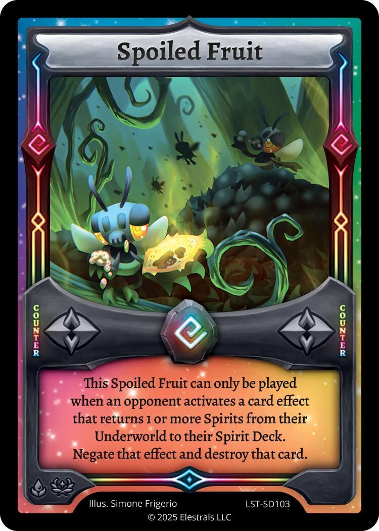 Image for Spoiled Fruit (LST-SD103) (Divine Champions: Lifestream Starter Decks) - Elestrals